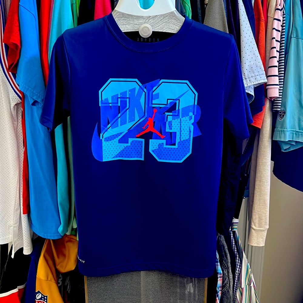 NIKE AIR JORDAN DRI-FIT YOUTH TEE 🏀 🔥